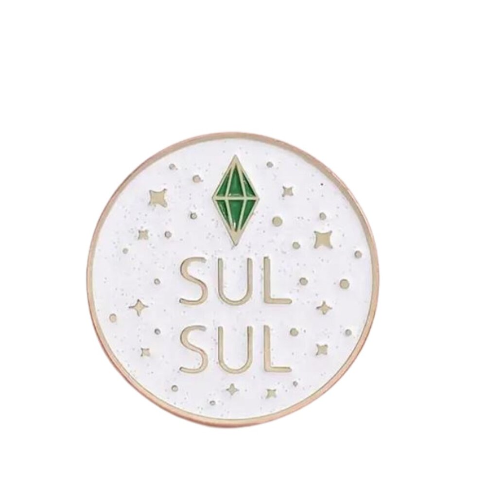 Sims Sul Sul Enamel Pin - Cute Gamer